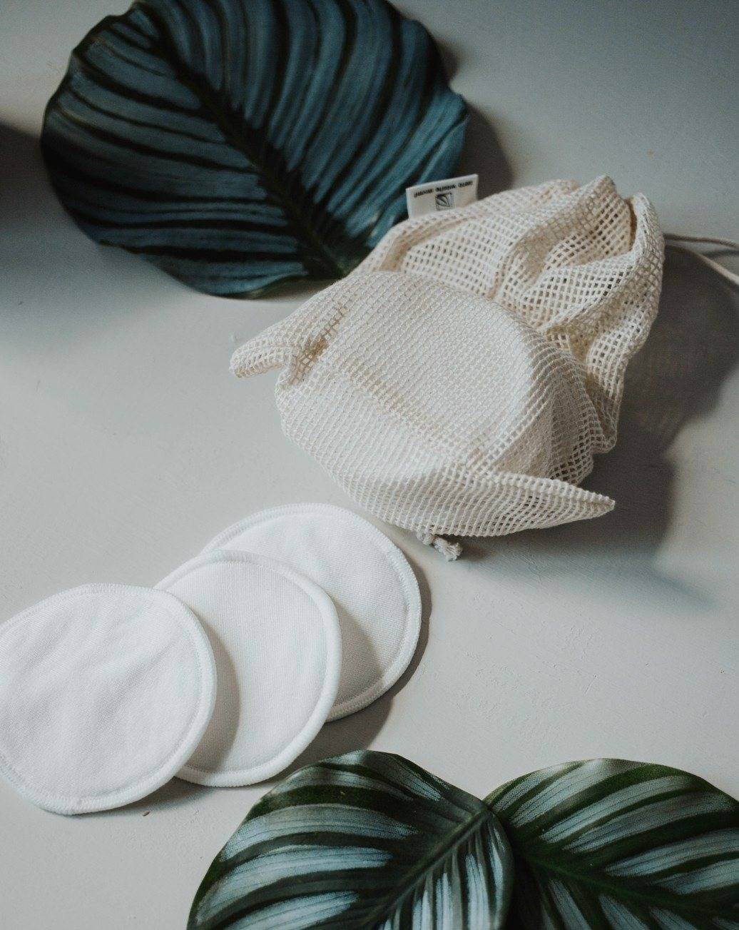 12x Makeup Remover Pads With Bag