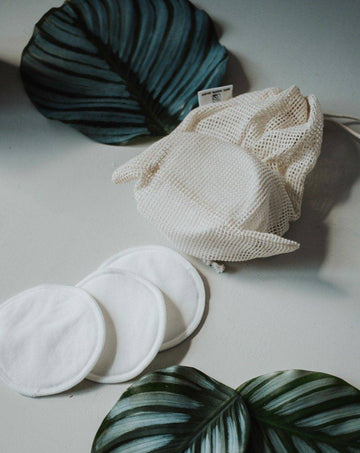 12x Makeup Remover Pads With Bag