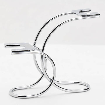 Merkur Curved Stand for DE Safety Razor and Shaving Stand, Chrome