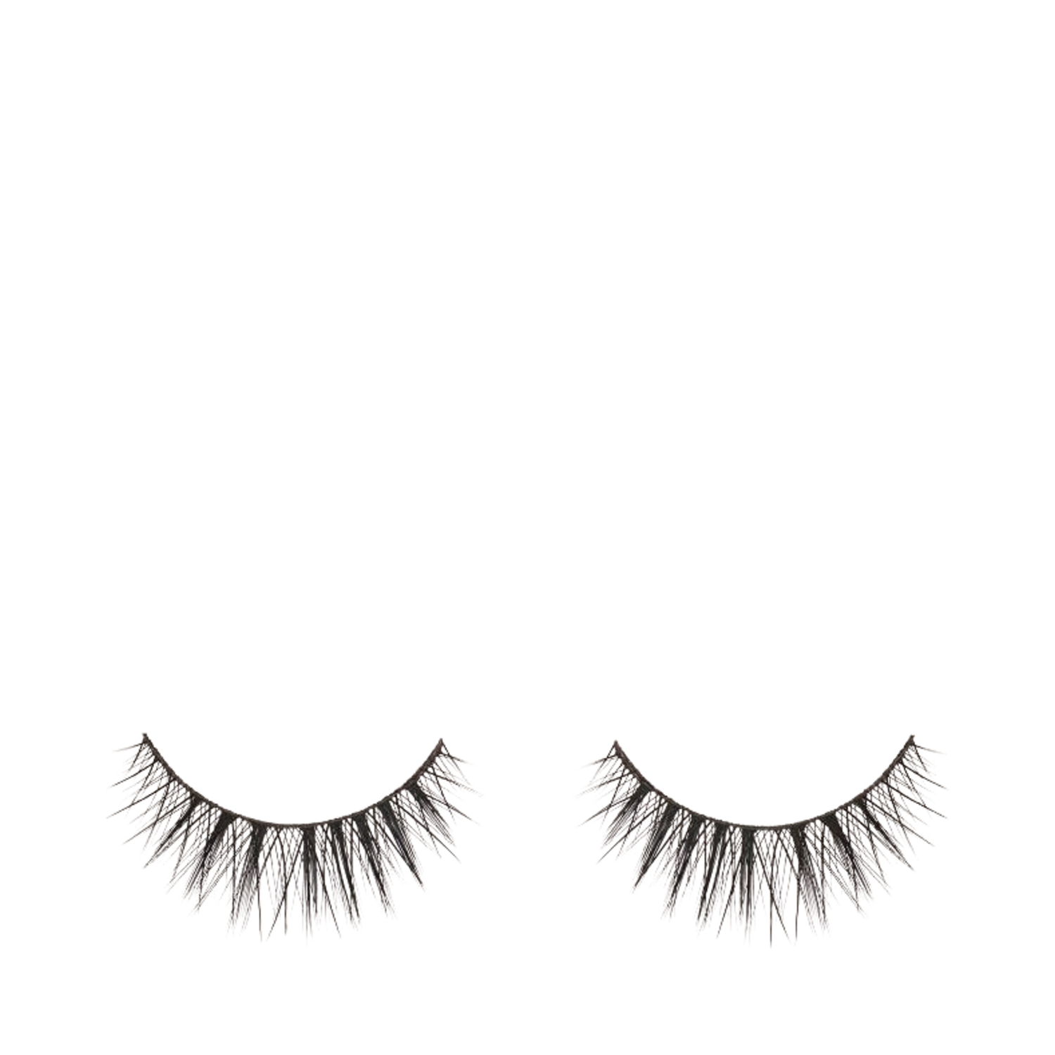 LoveSeen Fake Eyelash - Axel features voluminous, wispy black lashes designed for a dramatic eye look. Ideal for glam makeup styles under $25.