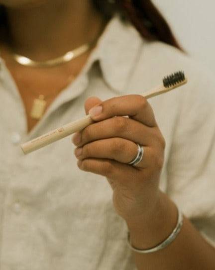 2 Pack Bamboo Toothbrush