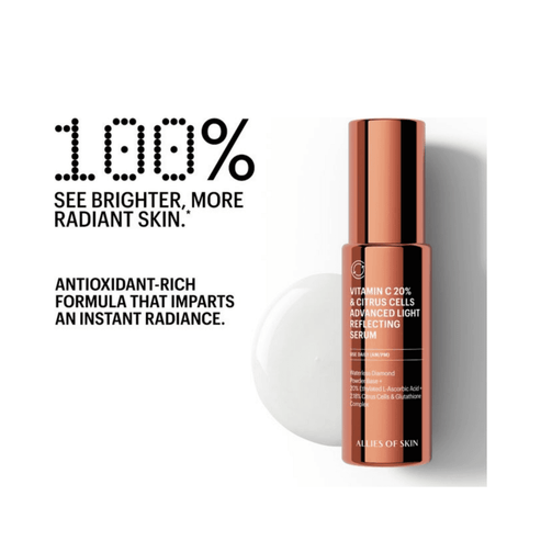 Comhghuaillithe Skin 20% Vitimín C Brighten + Séiream daingean