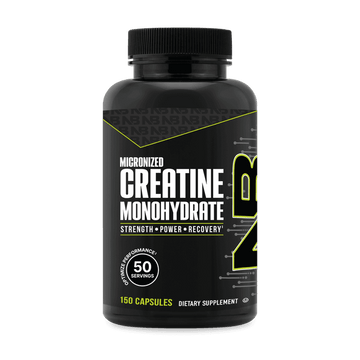 NutraBio Creatine Monohydrate Capsules