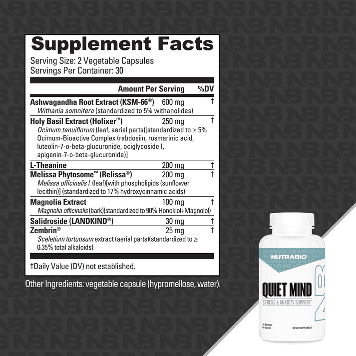 NutraBio Quiet Mind