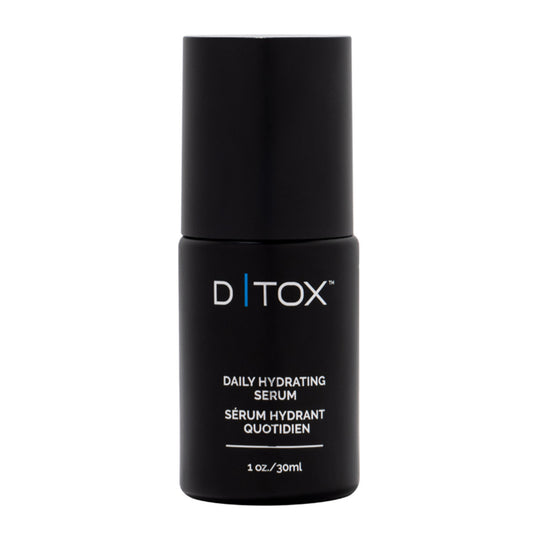 Exoie D|TOX – 改变肌肤的自然力量，优质面部精华素，采用时尚黑色包装，适合日常保湿和肌肤再生。