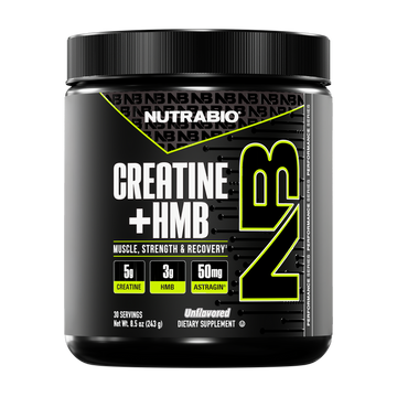 NutraBio Creatine + HMB