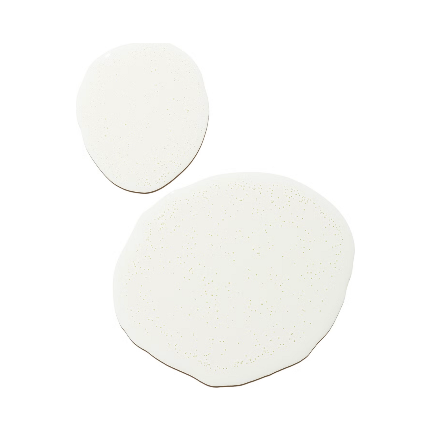 Texture swatch of Allies of Skin Vitamin C Serum for Face showing lightweight, creamy formula with micro-particles for skin brightening and hydration.