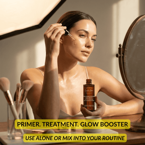 Canadian Grace Premium Mediterranean Squalane Oil | Pre-Makeup Ritual Oil for Smooth, Hydrated Skin