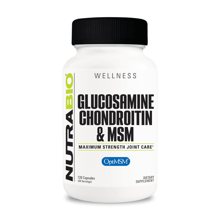 NutraBio Glucosamine Chondroitin & MSM