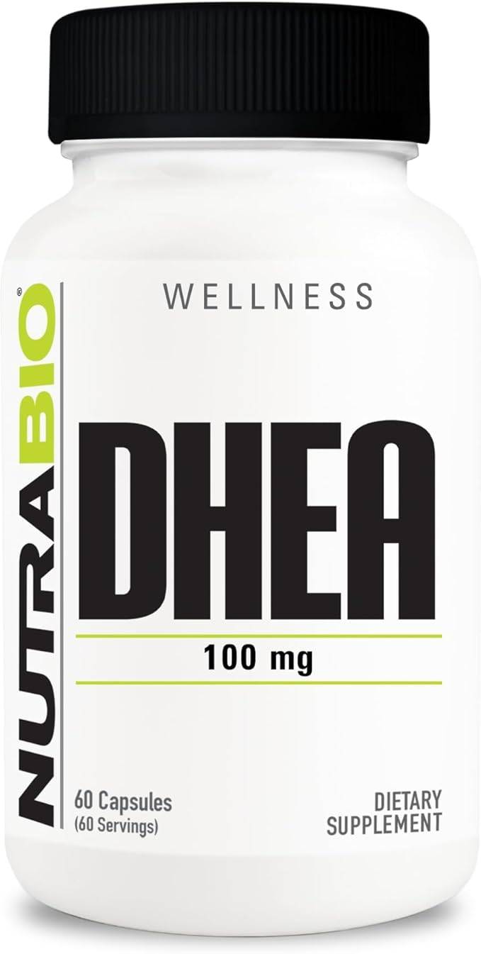 NutraBio DHEA (100mg)