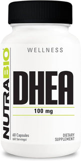 NutraBio DHEA (100mg)