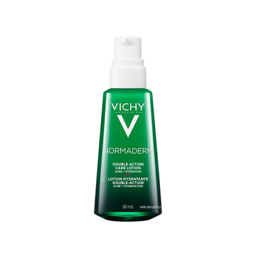 Vichy Face Cream for Acne-Prone Skin, Normaderm Double-Action Anti-Acne Face Moisturizer with Salicylic Acid, Oil-Free, Non-Comedogenic, Hypoallergenic, & Paraben-Free, 50mL 🍁 All In One Marketplace Canada