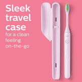 Philips One by Sonicare Battery Toothbrush Holiday Pack with 3 Brush Heads, Manhattan Edition