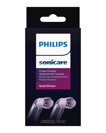 Philips Sonicare Power Flosser Quad Stream Tips, Compatible with Philips Sonicare Power Flosser Only, 2-Pack, HX3062/00 🍁 All In One Marketplace Canada