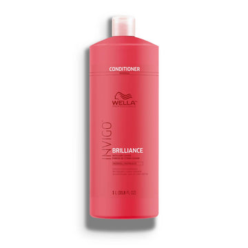 Wella Professionals Invigo Brilliance Conditioner | For Fine/Normal Colored Hair | Intense Color Protection & Maintains Vibrancy | 33.8 Fl Oz | 1 L 🍁 All In One Marketplace Canada