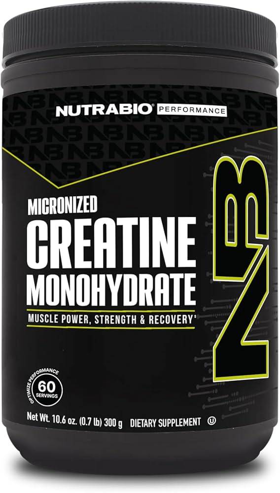 NutraBio Creatine Monohydrate