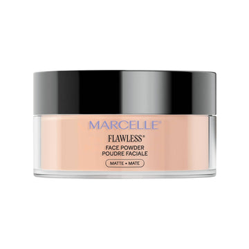 Marcelle Flawless Loose Face Powder, Translucent, Talc-Free, Ultra-Light, Mattifying, Natural & Smooth Finish, Flawless Complexion, Long-Lasting, Hypoallergenic, Fragrance-Free, Cruelty-Free, 55 g 🍁 All In One Marketplace Canada