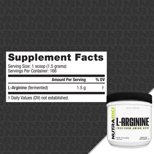 NutraBio Arginine Powder