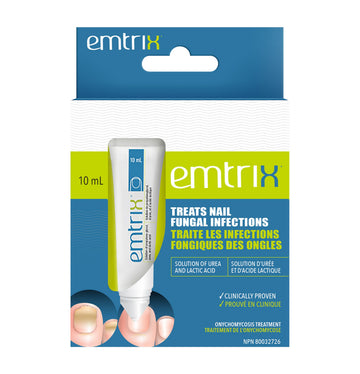 Emtrix Nail Fungus Solution, 10 mL, Improves Appearance of Discolored & Thick Nails 🍁 All In One Marketplace Canada