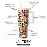 Simple Modern Halloween Tumbler with Handle | 40oz | Stamps