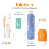 Thinksport SPF 50+ Mineral Sunscreen Lotion, 3oz , White 🍁 All In One Marketplace Canada