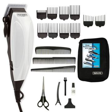 Wahl Canada Performer Haircutting Kit, Quality Economy Clipper Complete with Accessories, Powerful, Quiet Motor, Self-Sharpening Precision Ground Blades, Hair Clipper, At Home Haircutting Kit - Model 3160 🍁 All In One Marketplace Canada