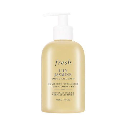 新鮮なリリージャスミンボディとハンドウォッシュ