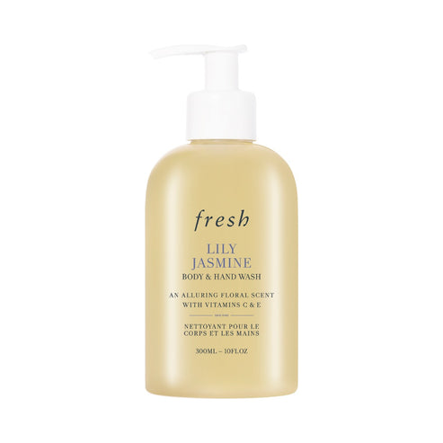 新鮮なリリージャスミンボディとハンドウォッシュ