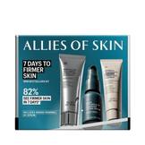 Firmer Skin Kit - Allies of Skin 7 Days To Firmer Skin Kit packaging with cleanser, serum, and treatment for dry and mature skin concerns.