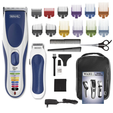 Wahl Canada Color Pro Hair Clippers for Men – Cord/Cordless Hair Cutting Kit with Color-Coded Guide Combs, Detail Trimmer, Worldwide Voltage & Storage Case – Model 3193 🍁 All In One Marketplace Canada