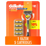 Gillette ProShield Mens Razor, 1 Handle + 5 Blade Refills, 1 Count (Pack of 1) 🍁 All In One Marketplace Canada