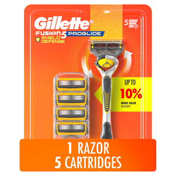 Gillette ProShield Mens Razor, 1 Handle + 5 Blade Refills, 1 Count (Pack of 1) 🍁 All In One Marketplace Canada