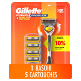 Gillette ProShield Mens Razor, 1 Handle + 5 Blade Refills, 1 Count (Pack of 1) 🍁 All In One Marketplace Canada