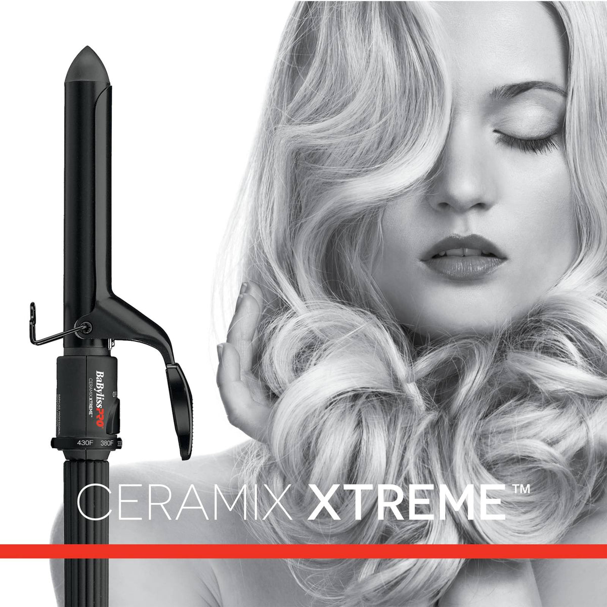 BaBylissPRO Ceramix Xtreme 1-1/4" Ceramic Curling Iron