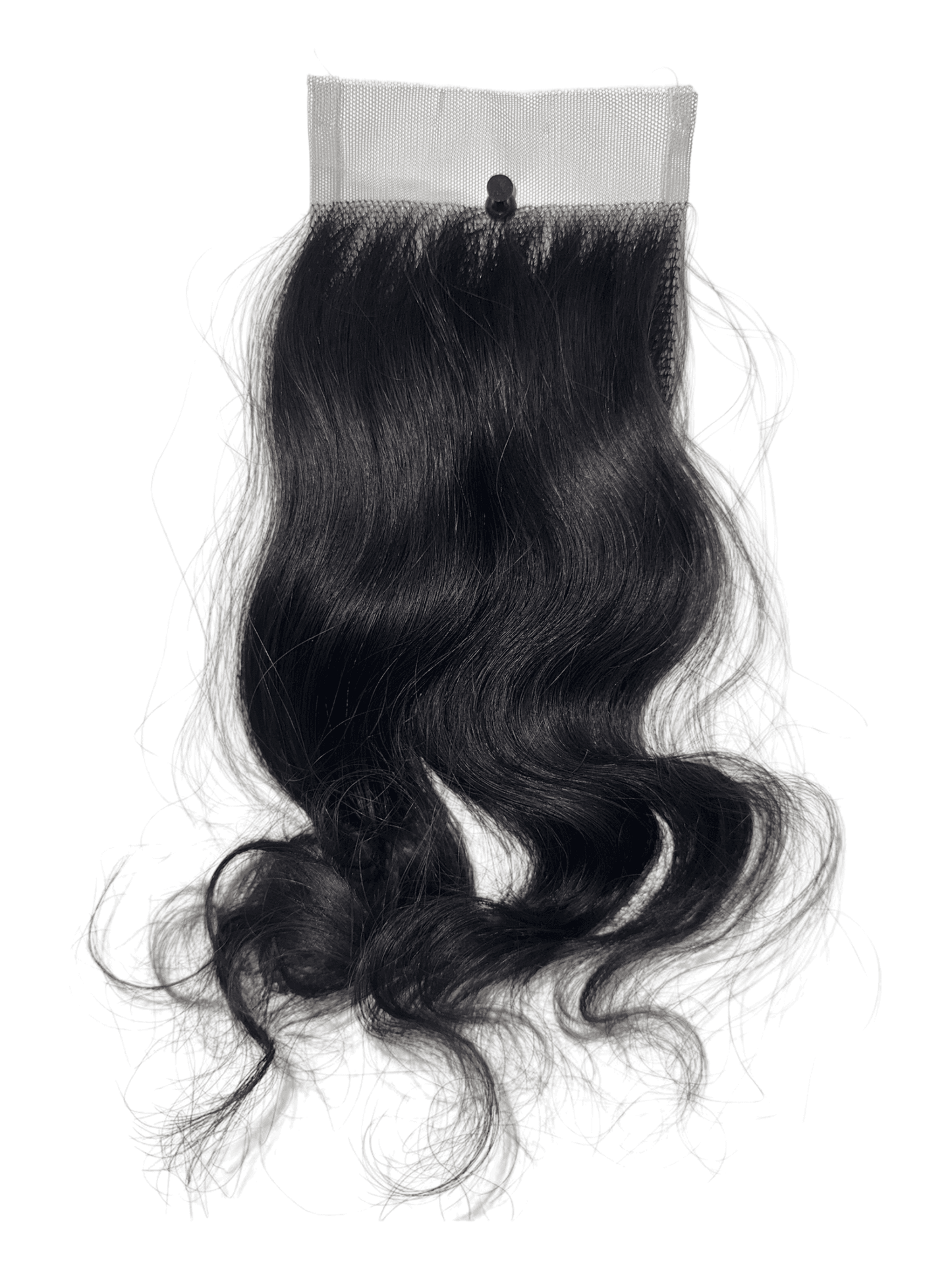 Wavy hair closure