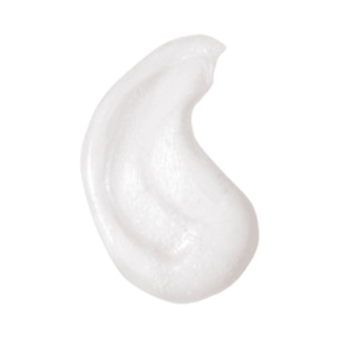 Close-up of Murad AHA BHA Exfoliating Cleanser creamy texture, showcasing its exfoliating formula for face and neck care.