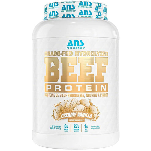 ANS Performance GRASS-FED HYDROLYZED BEEF PROTEIN, 3lb