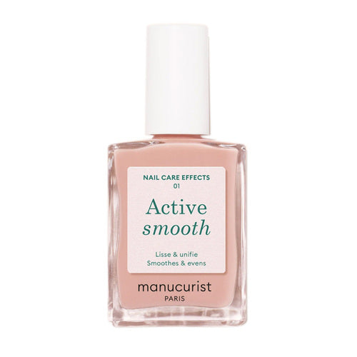 Smooth Polish - Nail Ridge Smoothing Polish by Manucurist in shade 01. Perfect for blurring imperfections and evening out nail texture.