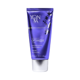 Yonka Advanced Optimizer Cream in a sleek purple tube for firming and revitalizing mature skin. Boosts collagen for smoother texture.