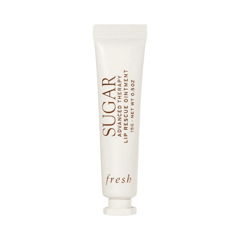 Fresh Advanced Therapy Lip Ointment tube for dry lips. Clinically proven lip balm for hydration and repair in skin care treatments.