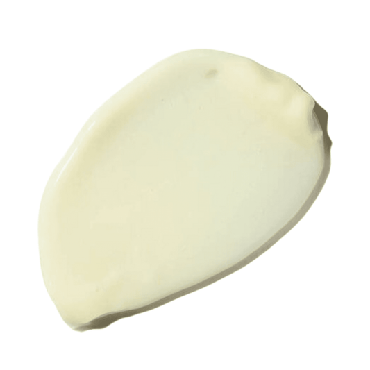 Texture of AlphaRet Clearing Serum showing its smooth, creamy consistency ideal for treating oily and mature skin types.