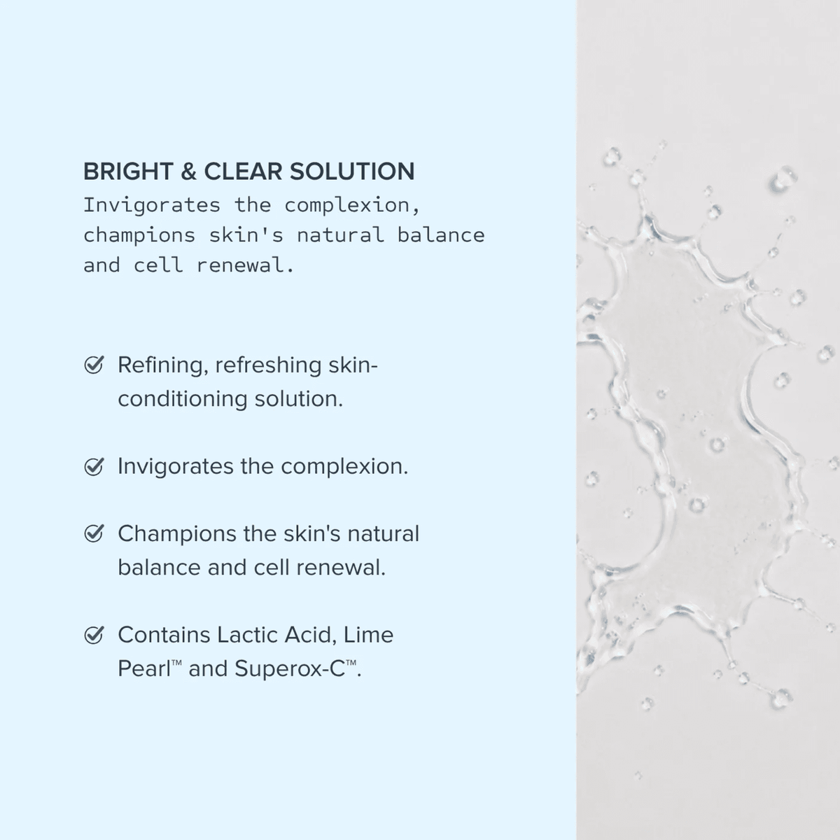 Alumier Bright & Clear Solution