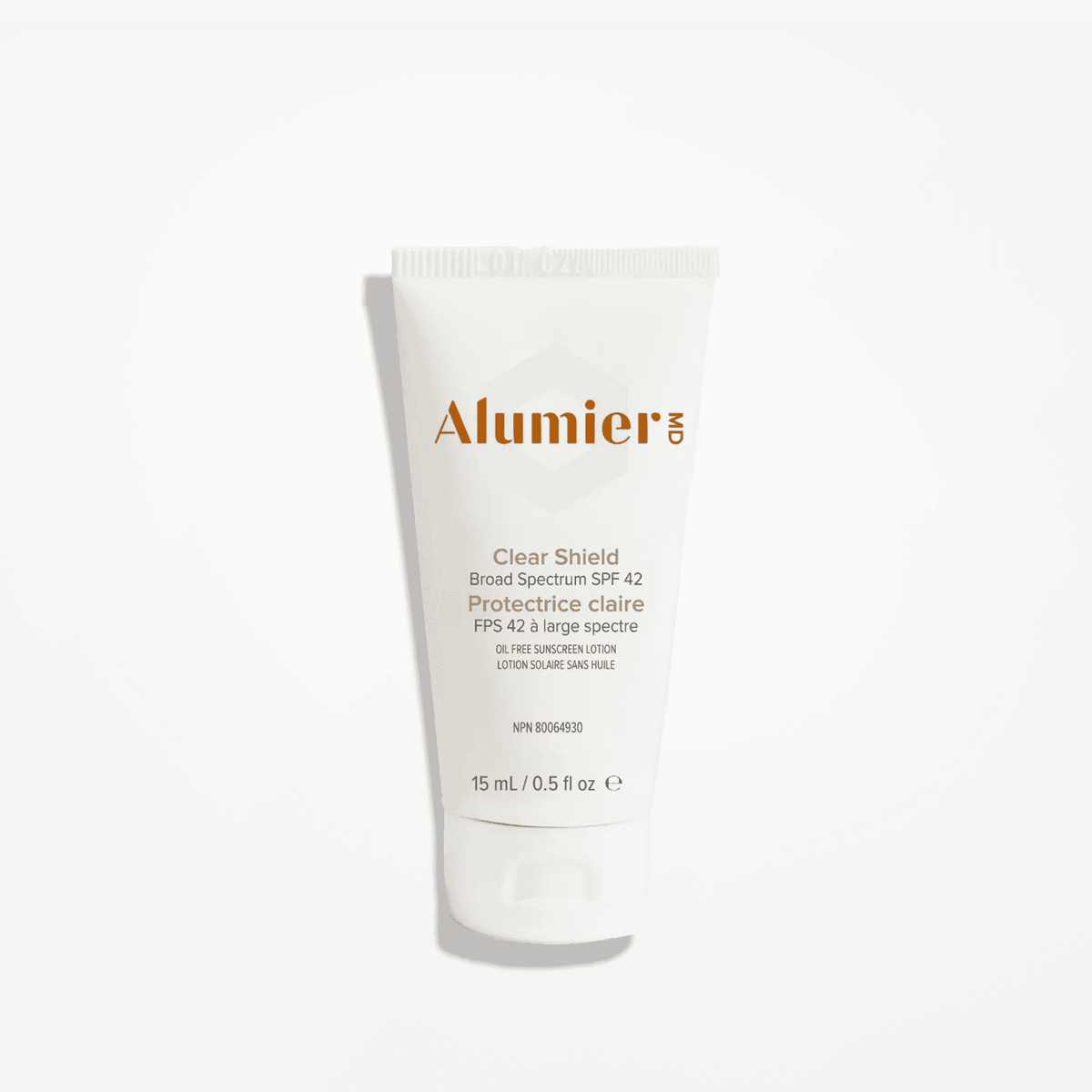 Alumier Clear Shield Broad Spectrum SPF42 Travel Size (15ml)
