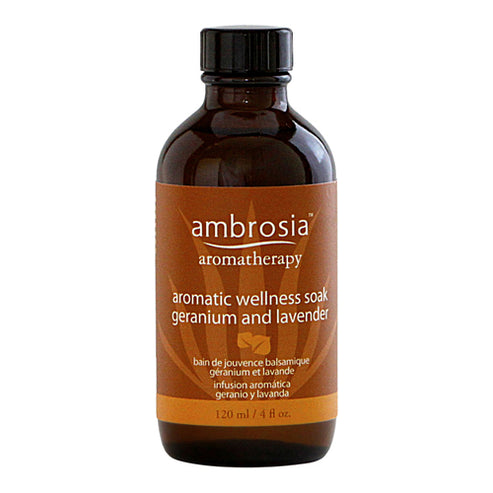 Ambrosia Aromaterapy Aromatisk wellness Soak Geranium Lavendel