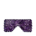 Máscara de olhos luxuosa Circcell Amethyst com azulejos lisos de ametista. Um produto premium de cuidado da pele para acalmar e revitalizar a área dos olhos.