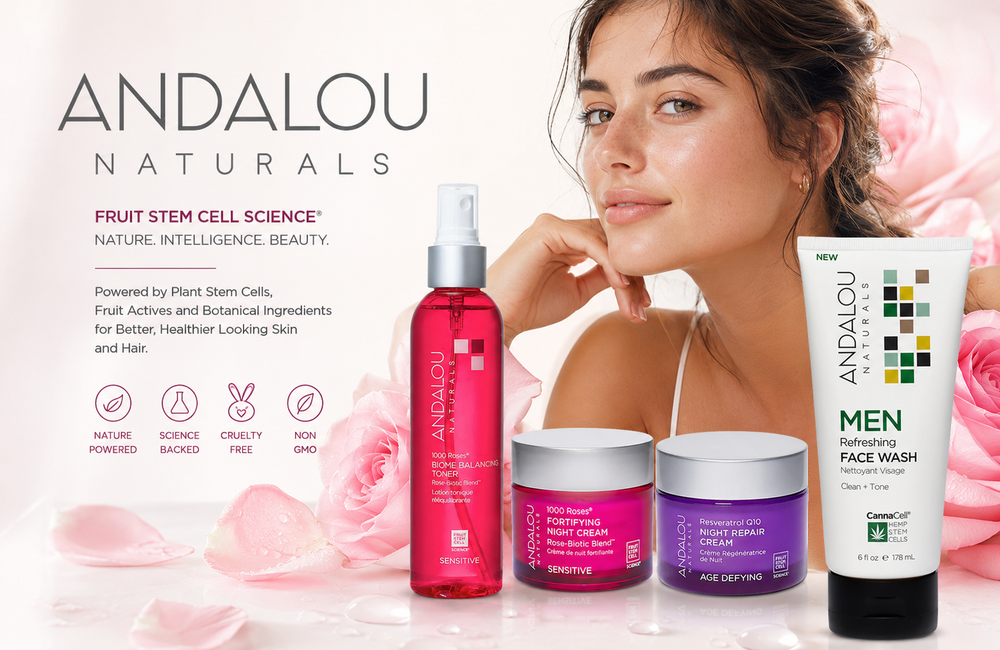 Discover Andalou Naturals Clean Beauty Products