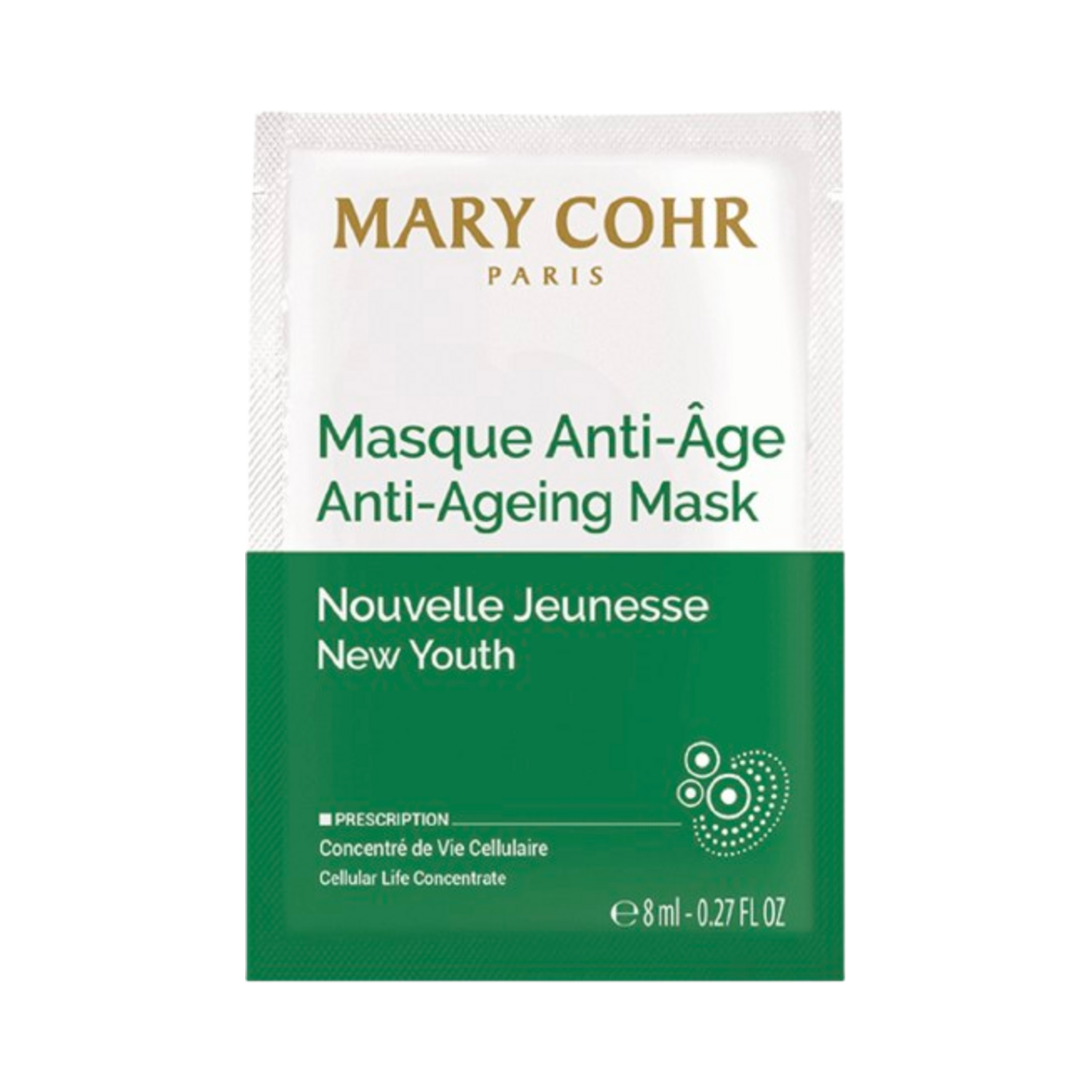 MARY COHR セラムマスク Mary Cohr アンチエイジング マスク - 肌を若返らせる |若々しい肌