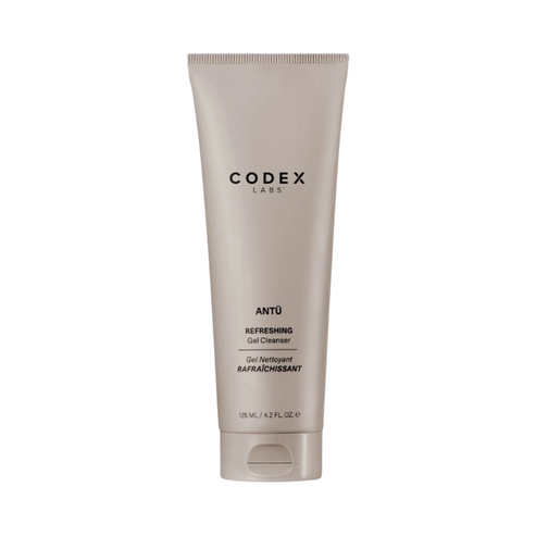 Codex Antu Refreshing Gel Cleanser 125 mL tube from eSkinStore, a gentle face wash designed to purify and balance skin without drying.