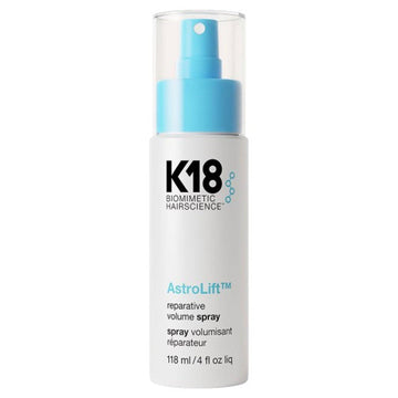 K18 AstroLift Spray - Volume Spray Fine Hair in 118ml bottle. Lightweight reparative formula boosts volume for fine, breakage-prone hair.