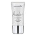 Mirabella Awaken Face Primer Serum i bpacáistiú feadán bán caol le caipín airgid, gileadóir éadrom do chraiceann radanta.
